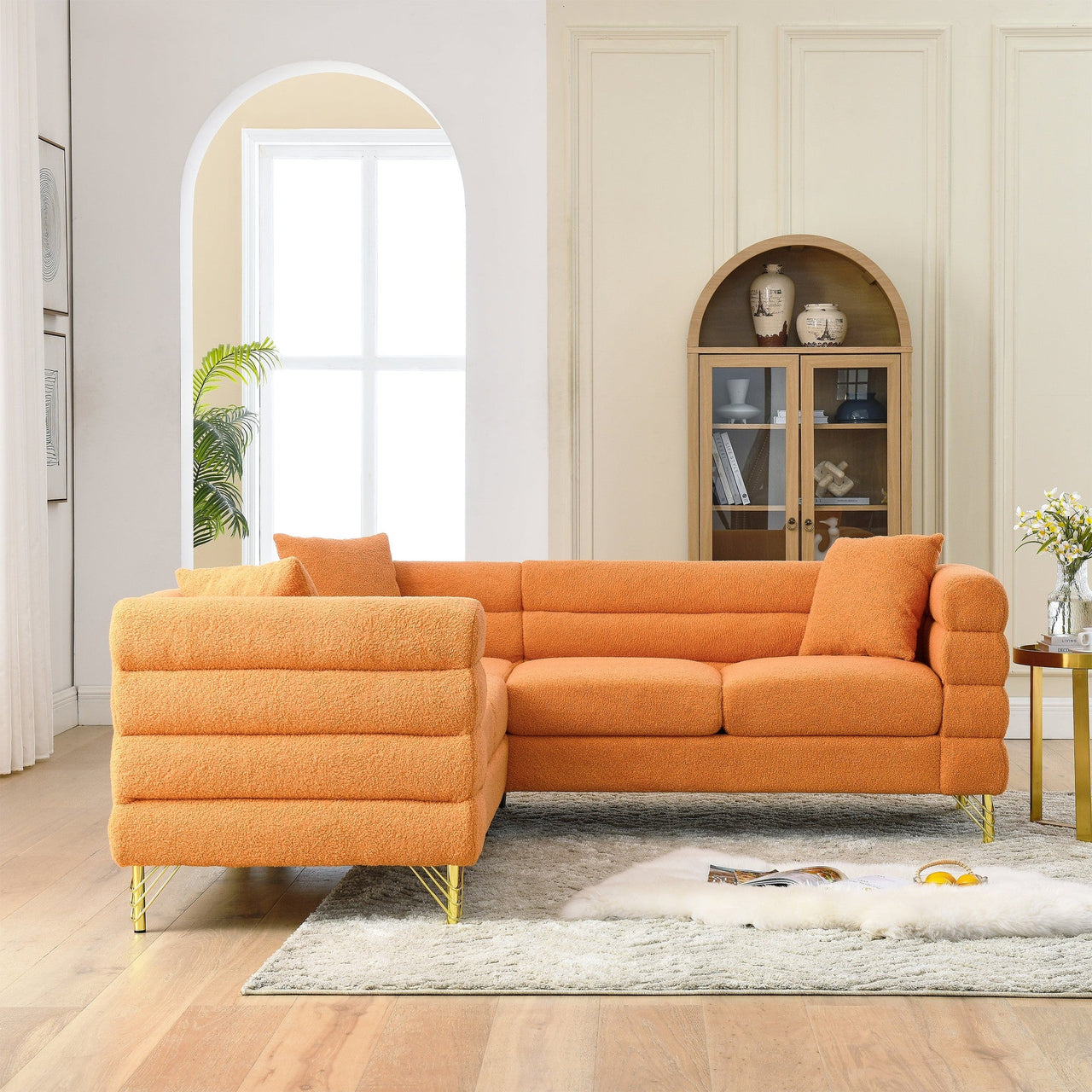 GAVIN 81" Oversized Corner Sofa