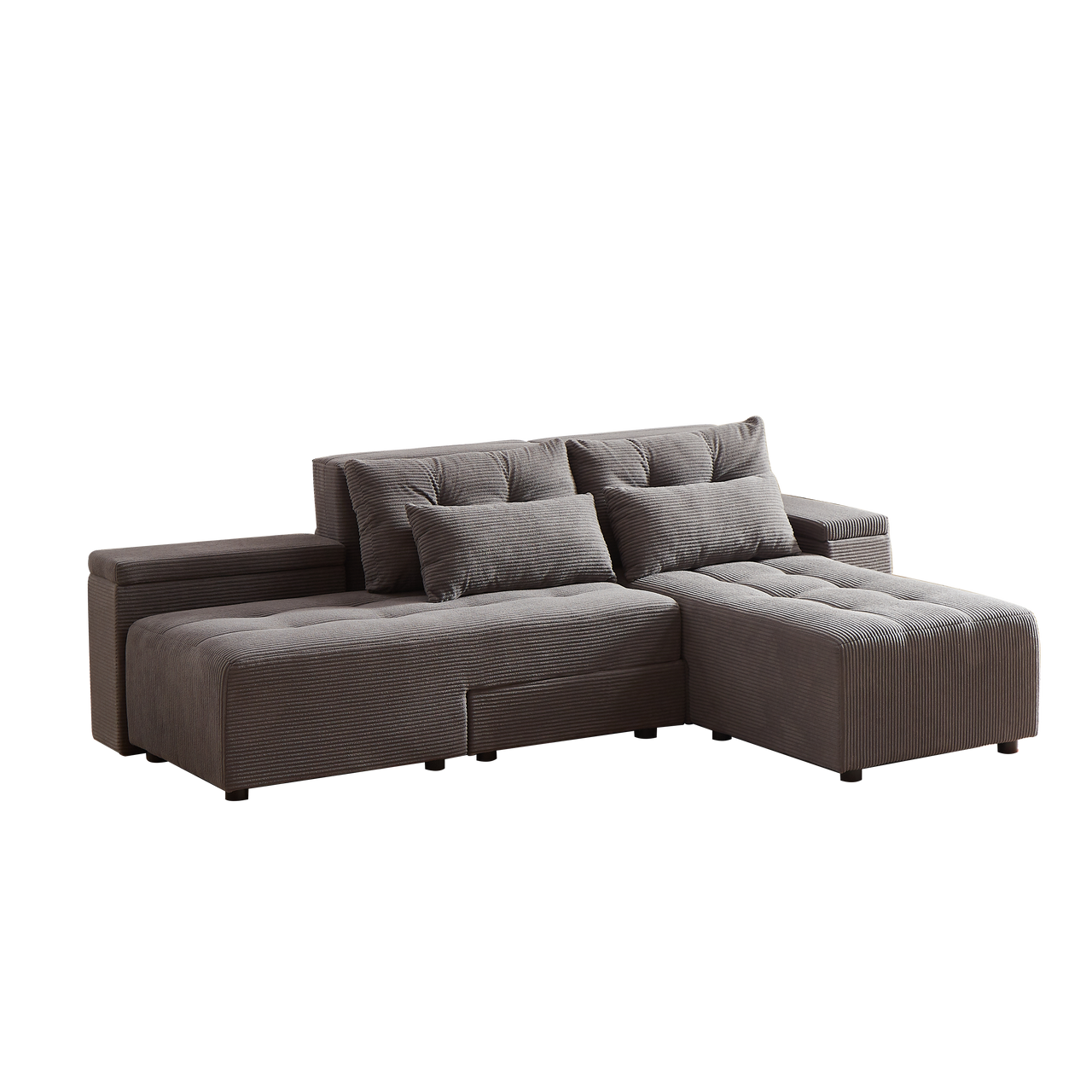 ZINNIA Convertible 3 in 1 Sleeper Sofa