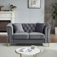 Thumbnail for DAPHNE Chesterfield Sofa Set