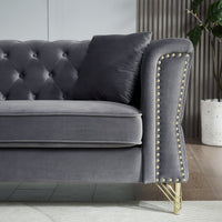 Thumbnail for DAPHNE Chesterfield Sofa Set