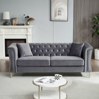 Thumbnail for DAPHNE Chesterfield Sofa Set