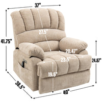 Thumbnail for COZYLift Recliner with Heat Massage - 7163 XL