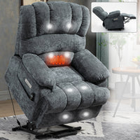 Thumbnail for COZYLift Recliner with Heat Massage - 7163 XL