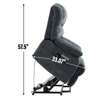 Thumbnail for COZYLift Recliner with Heat Massage - 7163 XL