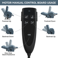 Thumbnail for COZYLift Recliner with Heat Massage - 8531 XL