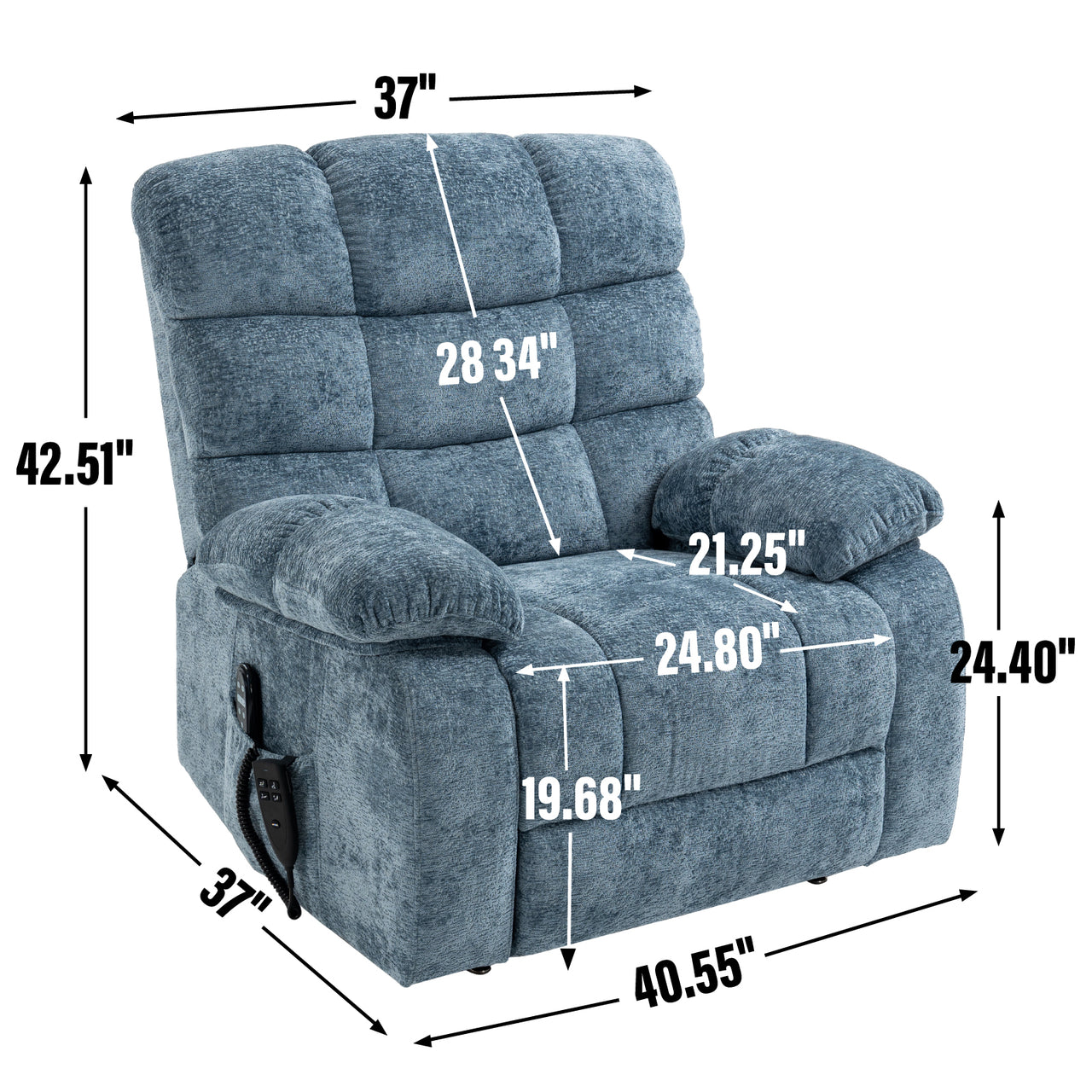 COZYLift Recliner with Heat Massage - 8531 XL