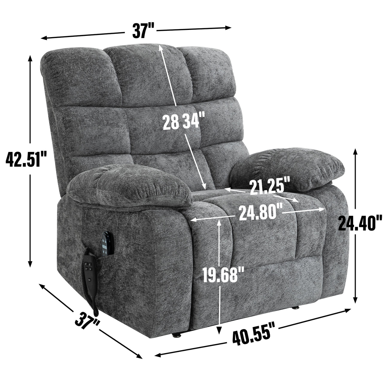 COZYLift Recliner with Heat Massage - 8531 XL