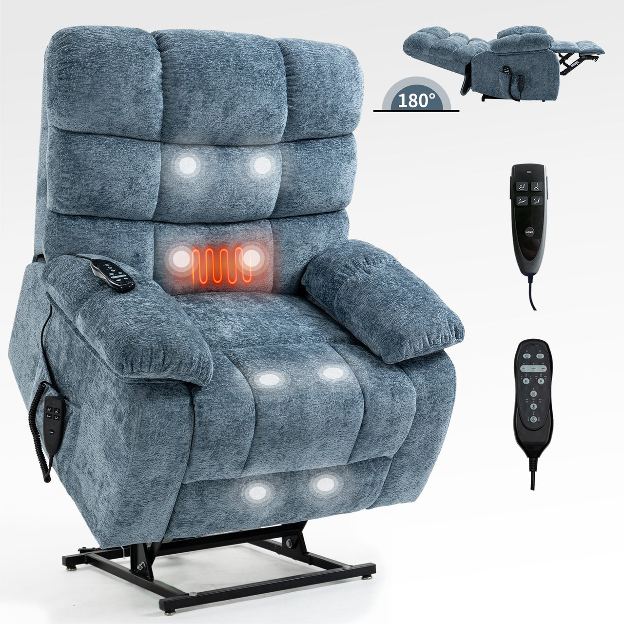 COZYLift Recliner with Heat Massage - 8531 XL