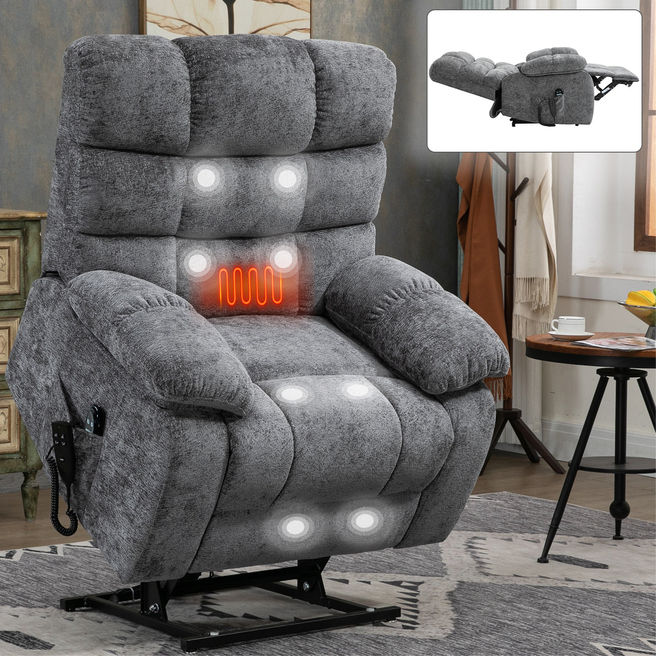 COZYLift Recliner with Heat Massage - 8531 XL