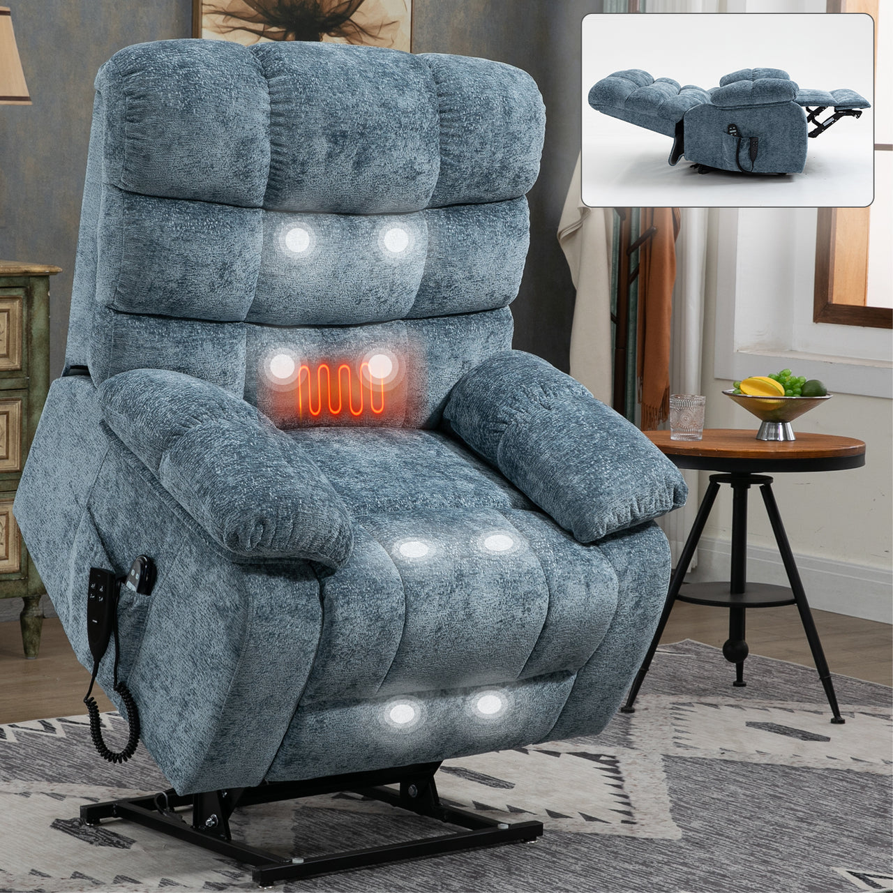 COZYLift Recliner with Heat Massage - 8531 XL