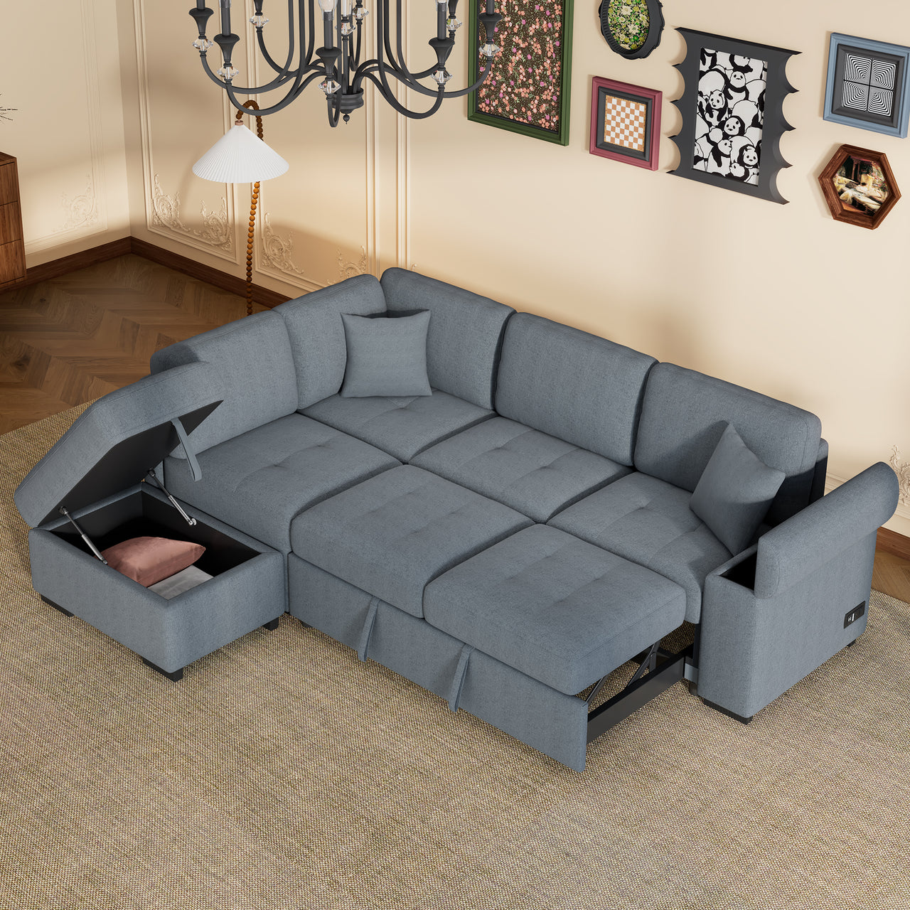 TYCHO Sectional Sofa Bed