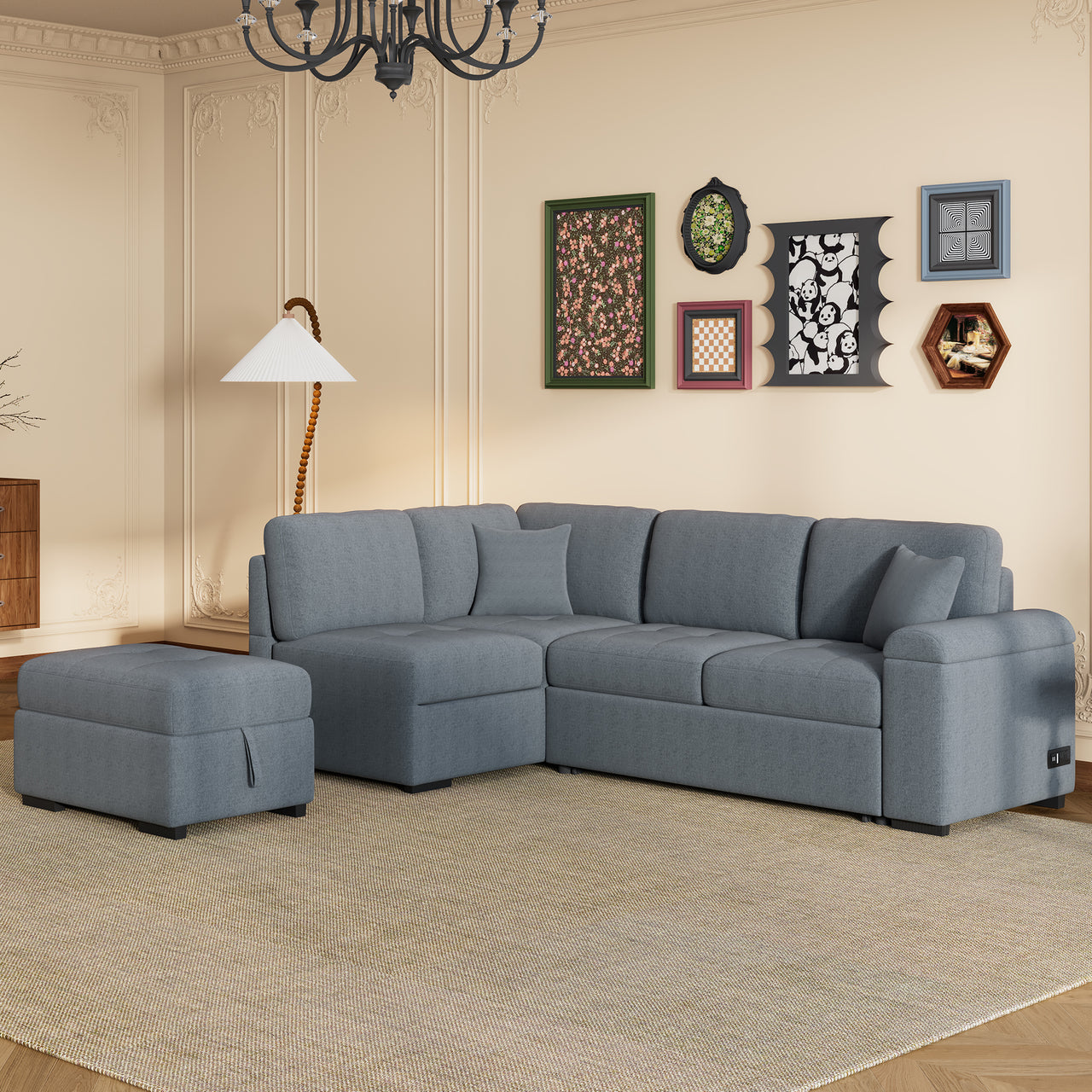 TYCHO Sectional Sofa Bed