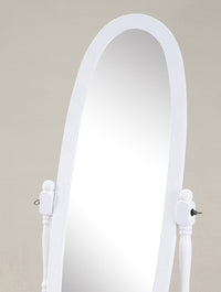 Thumbnail for Traditional Queen Anna Style Wood Floor Cheval Mirror