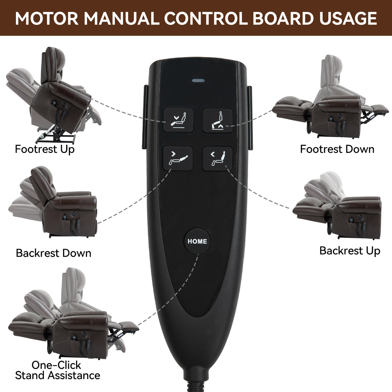 COZYLift Recliner with Heat Massage - 8300 XL