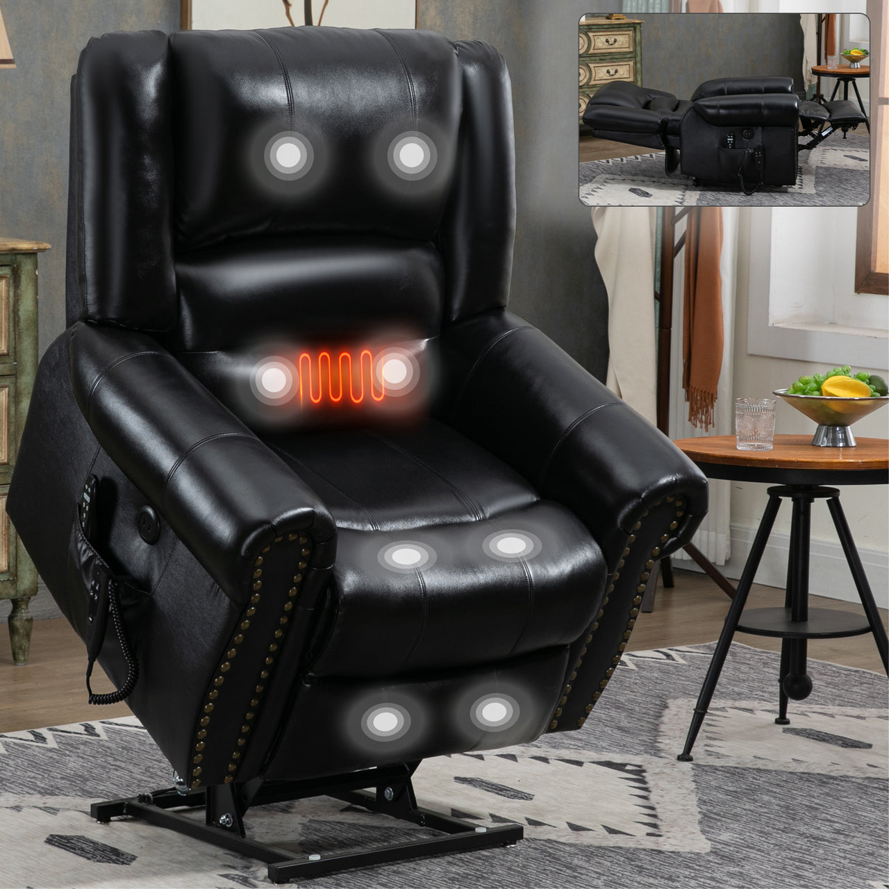 COZYLift Recliner with Heat Massage - 8300 XL