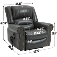 Thumbnail for COZYLift Recliner with Heat Massage - 8300 XL