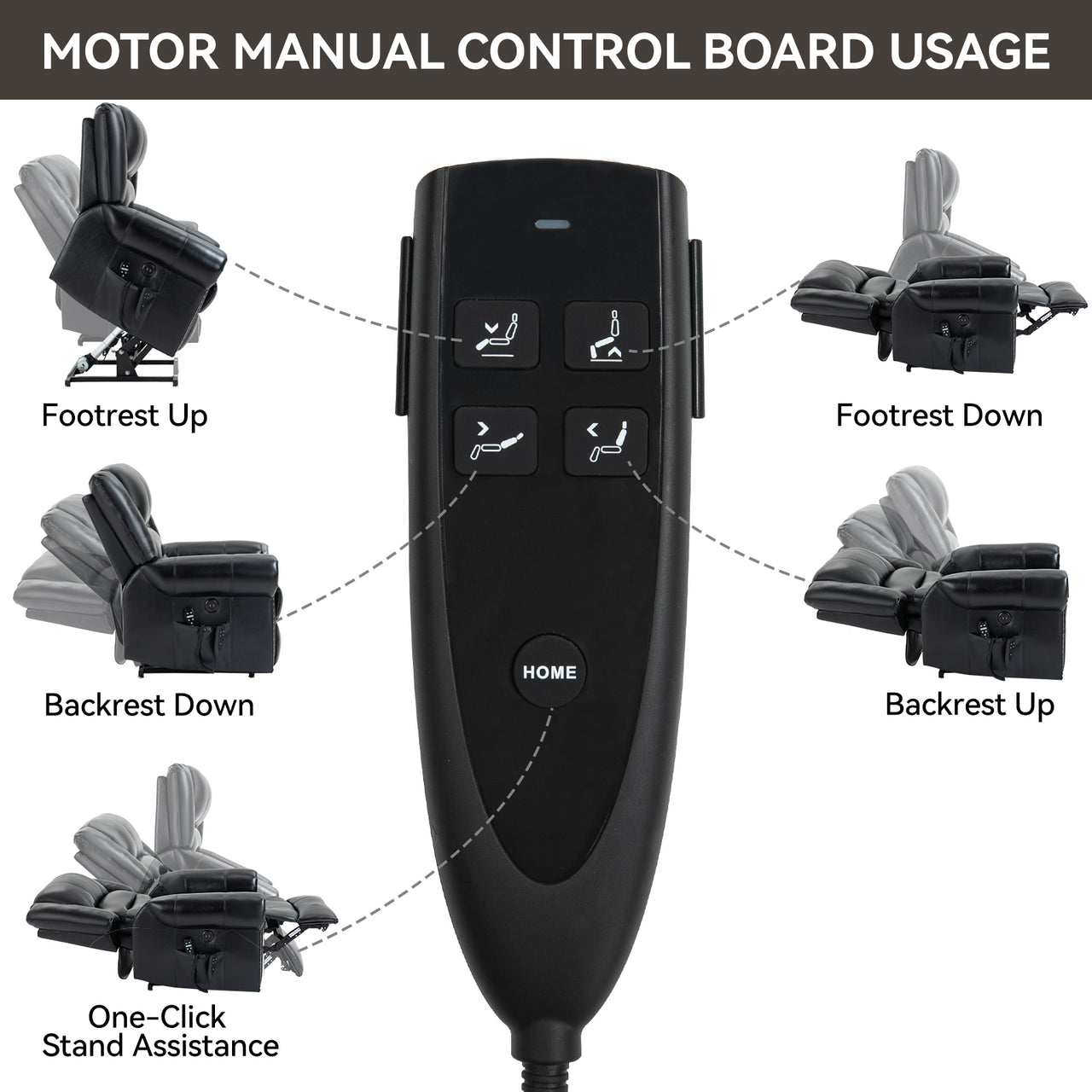 COZYLift Recliner with Heat Massage - 8300 XL