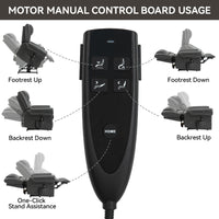 Thumbnail for COZYLift Recliner with Heat Massage - 8300 XL