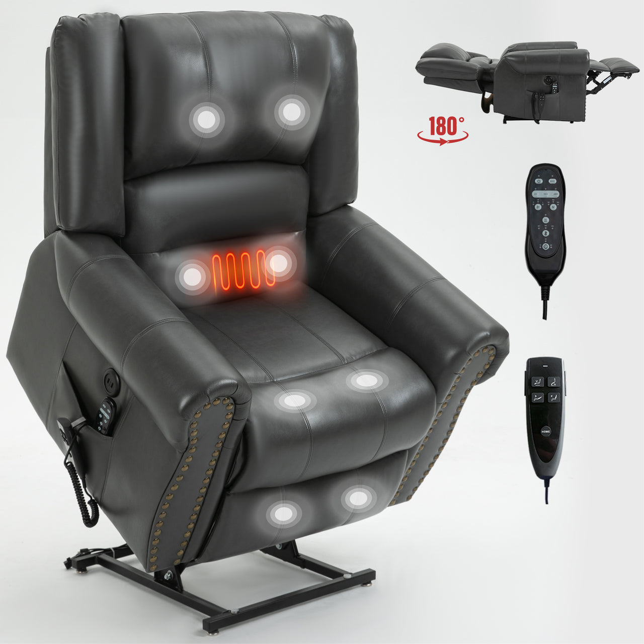 COZYLift Recliner with Heat Massage - 8300 XL