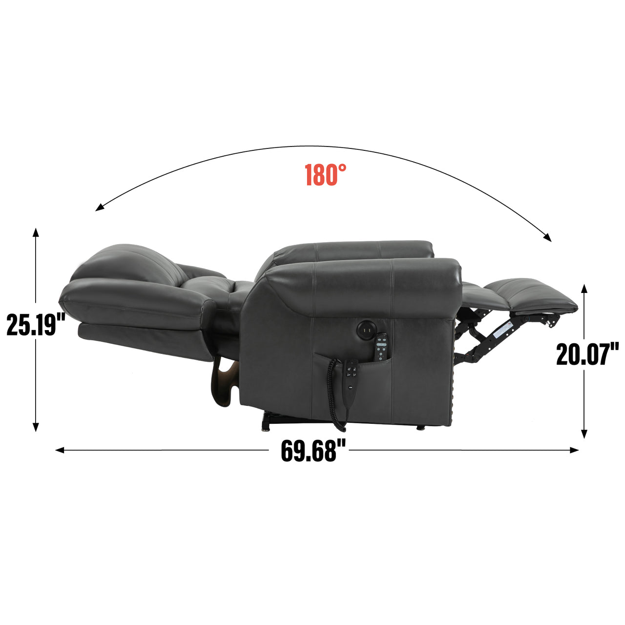 COZYLift Recliner with Heat Massage - 8300 XL