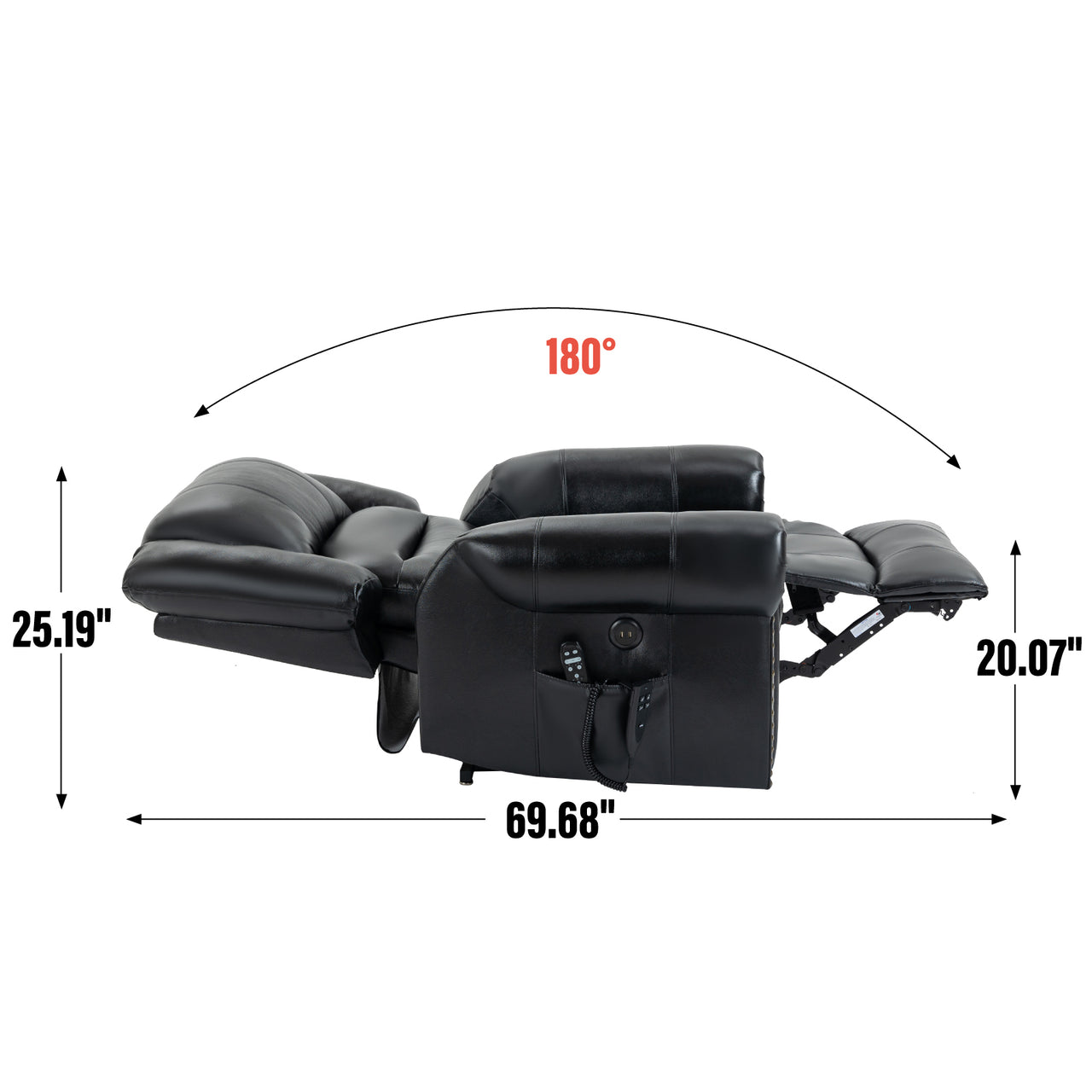 COZYLift Recliner with Heat Massage - 8300 XL