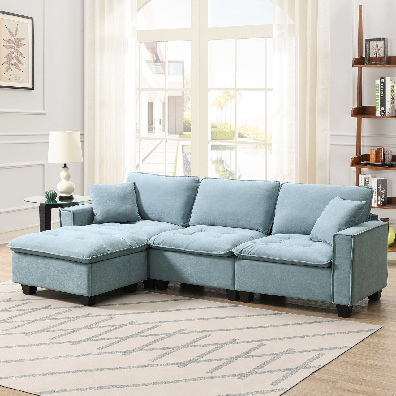 NEXLOR 100" Sectional Sofa