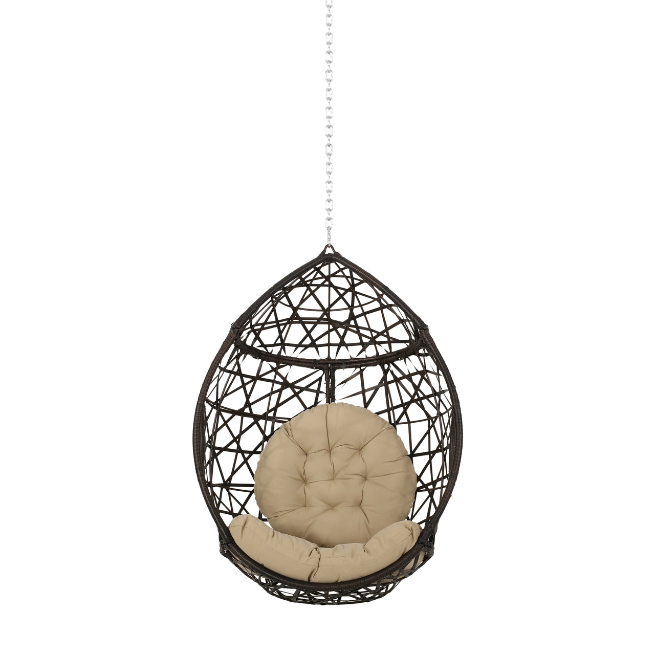 BRYVEXO 37" Hanging Chair With 8FT Chain