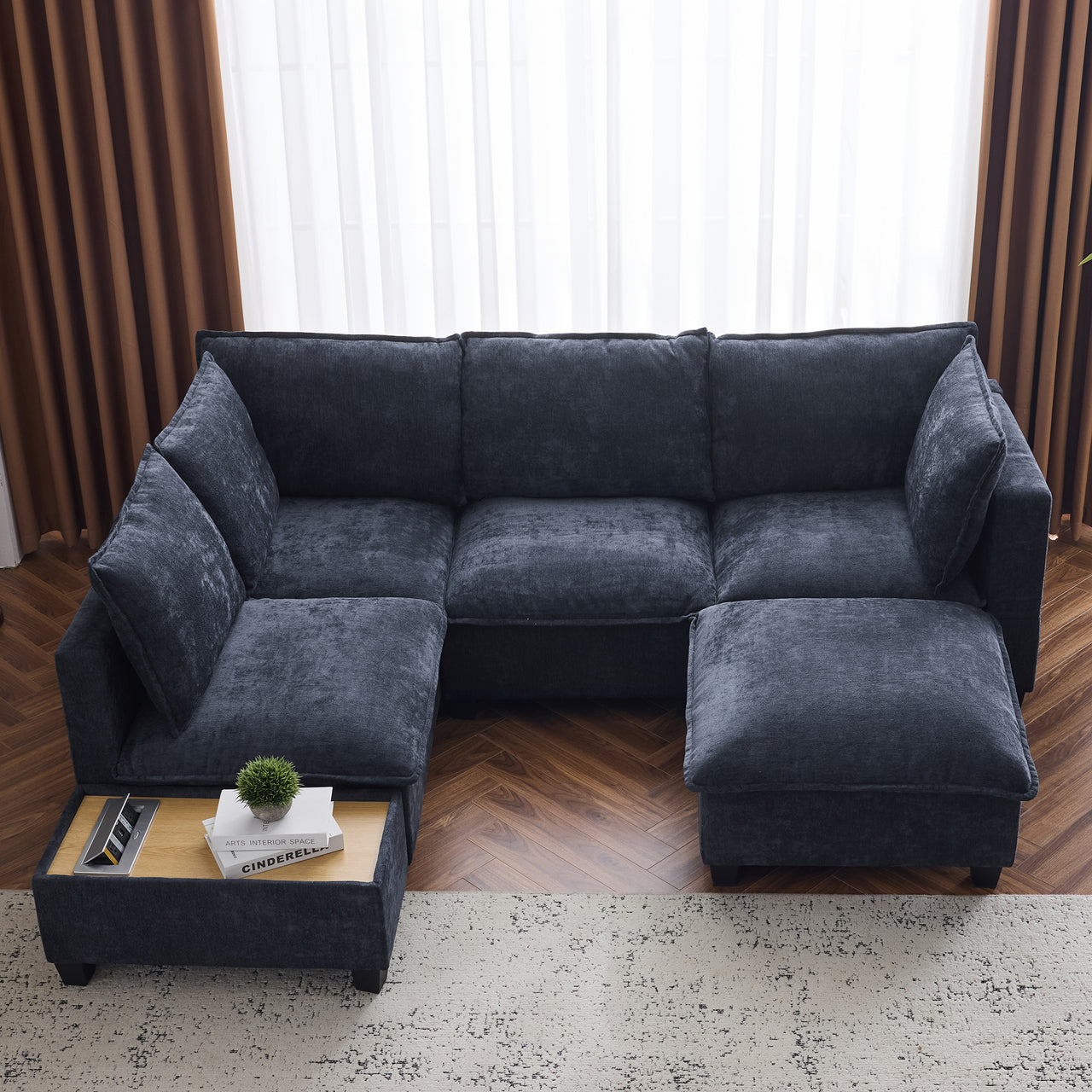 OPHYLEX 90" Sectional Sofa