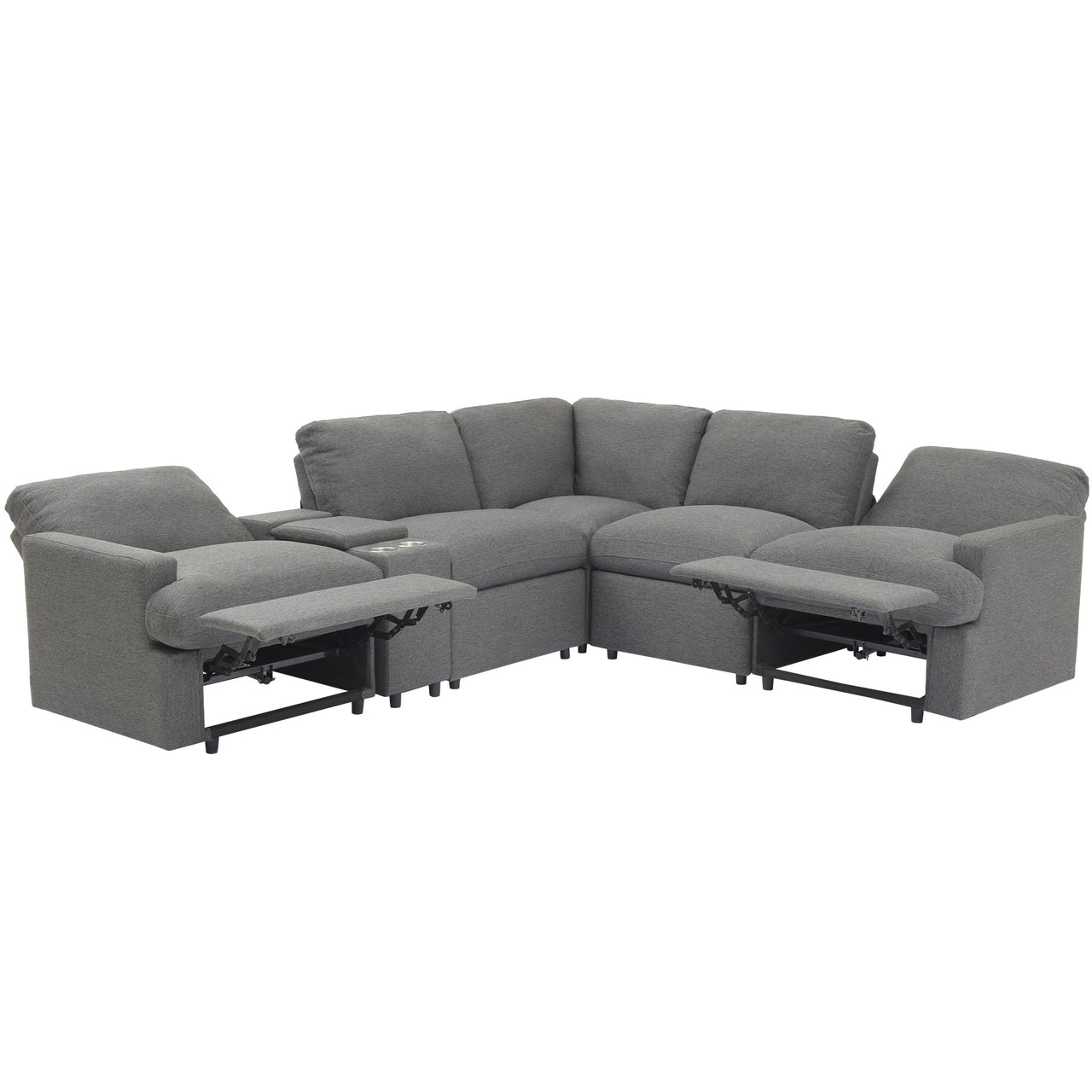 XAVORA 104" Sectional Sofa