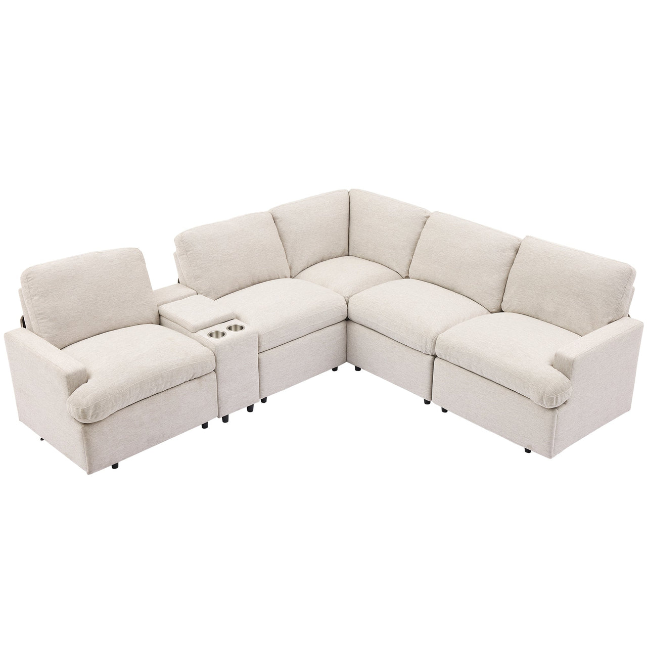 XAVORA 104" Sectional Sofa