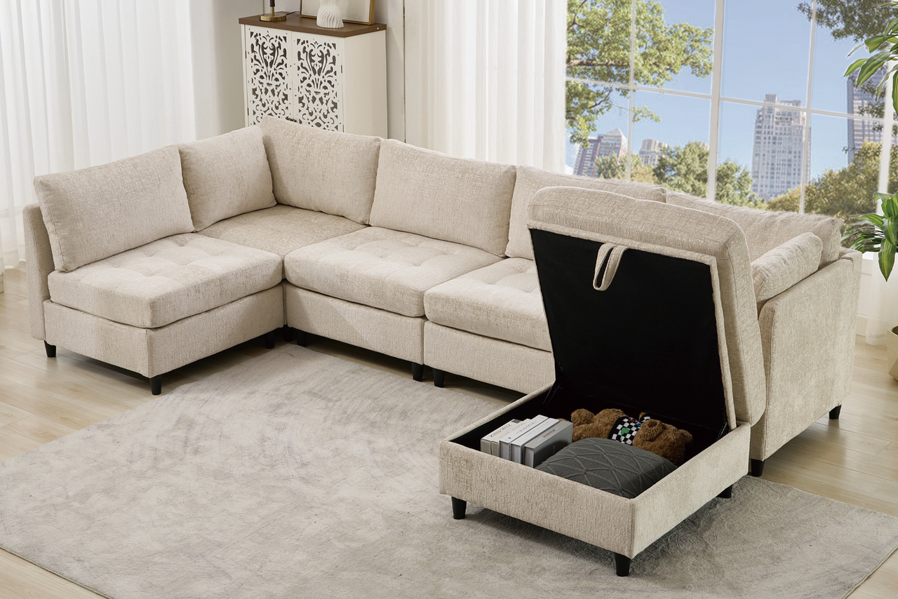 RHYS 128" Sofa