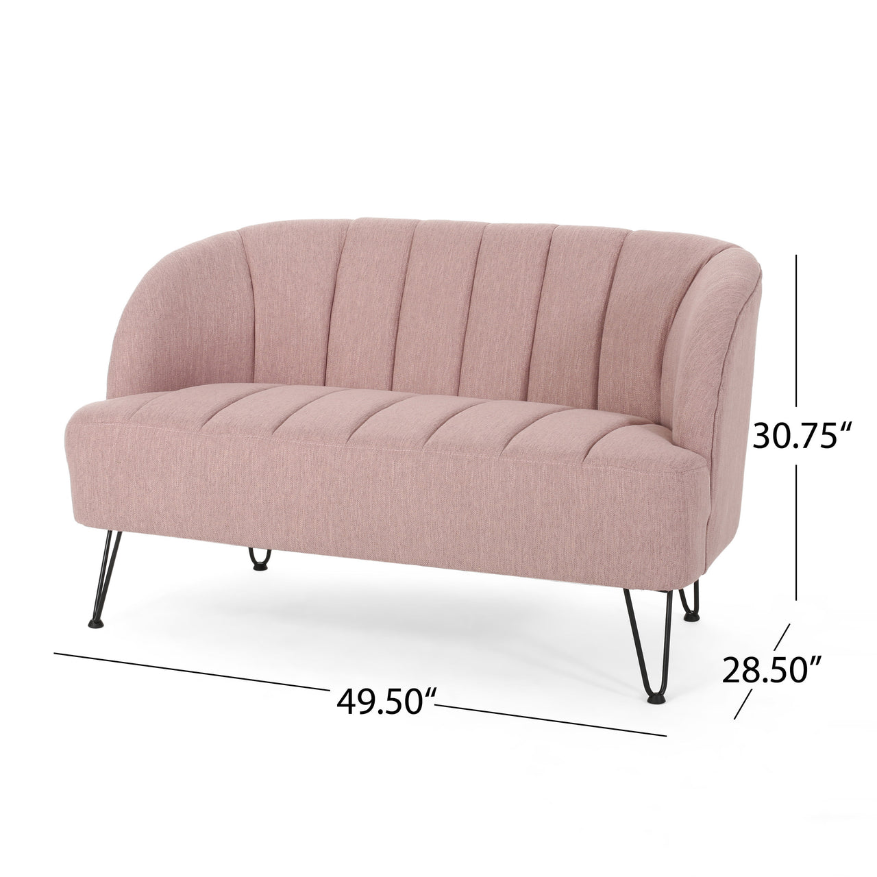 QENTRAX 50" Loveseat