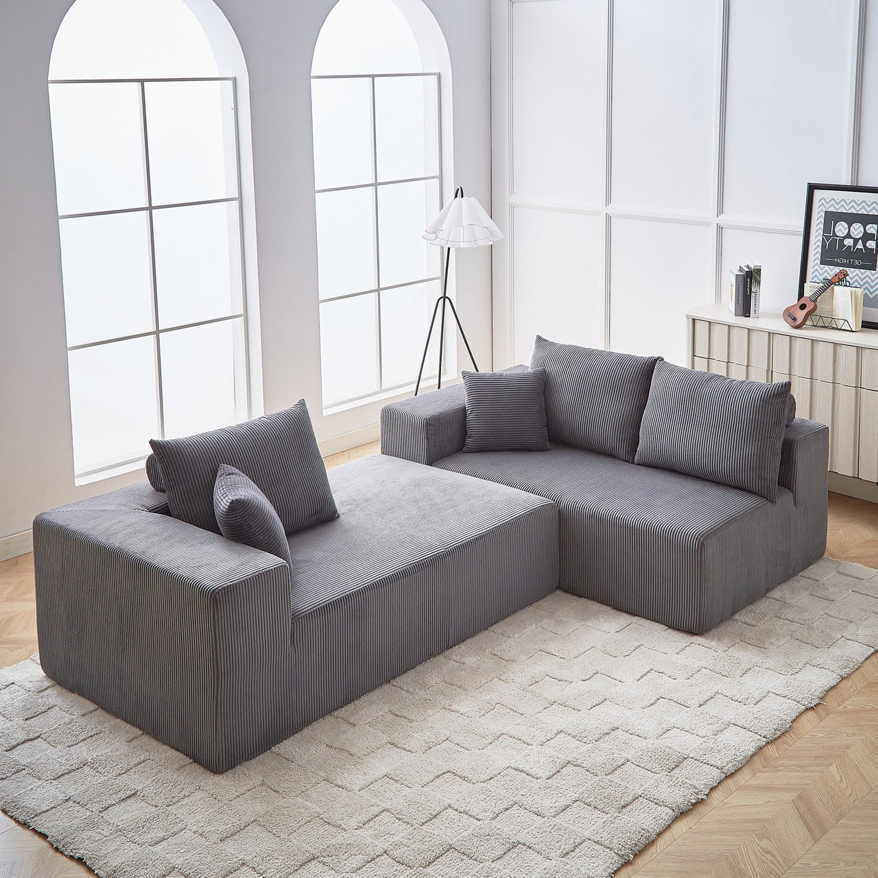 DORIAN 110" Sectional Sofa