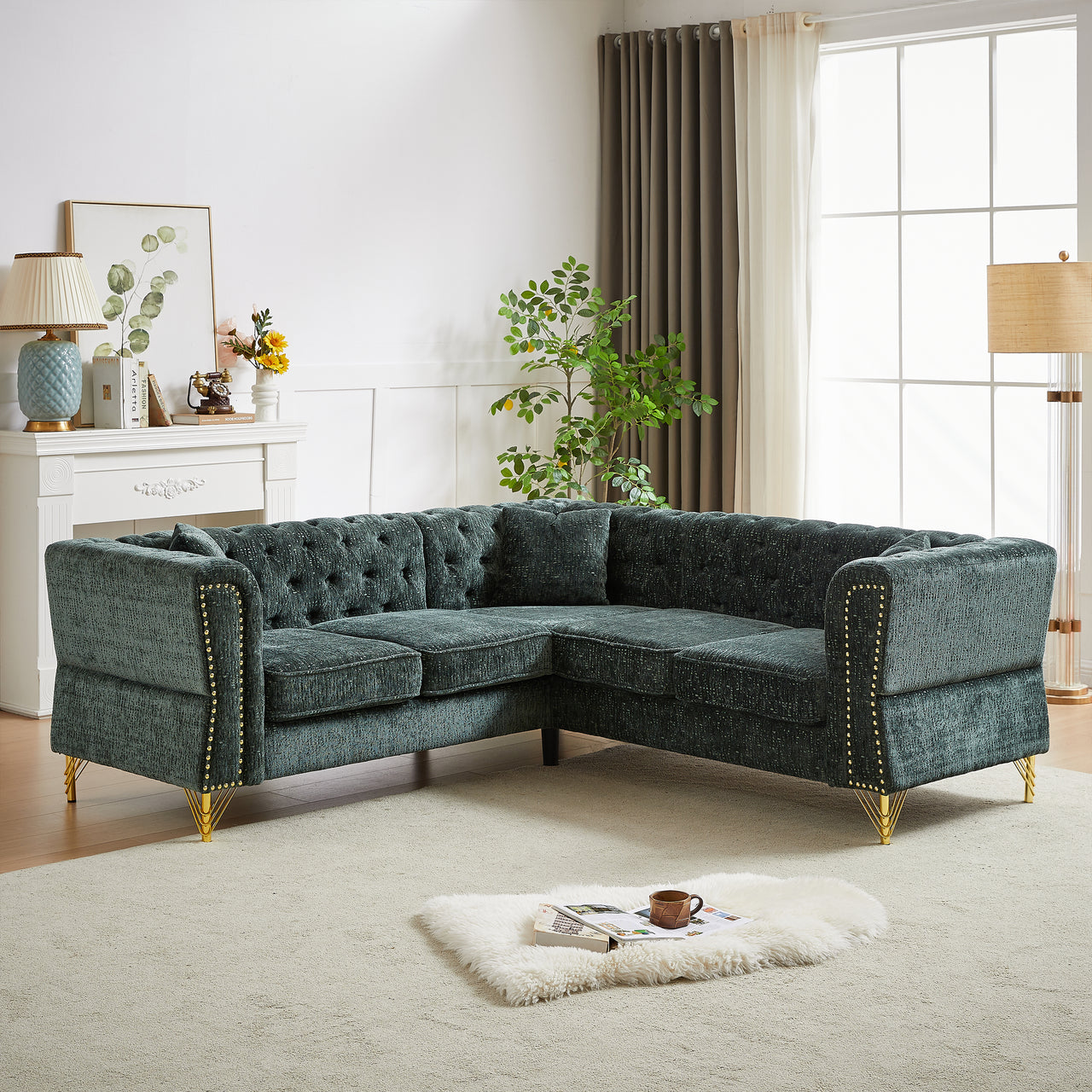 DAPHNE 81" Corner Sofa