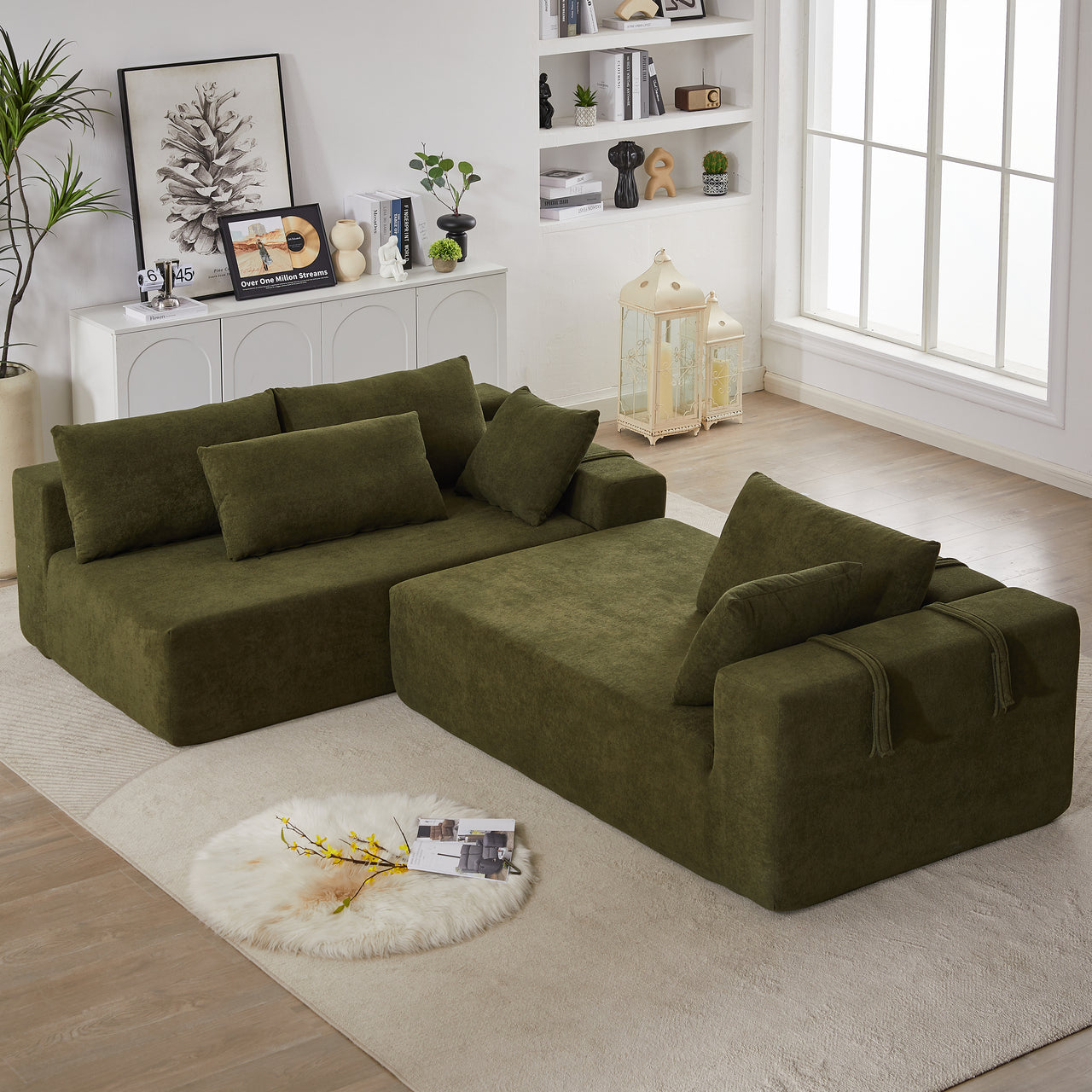 CYRUS 108" Sectional Sofa