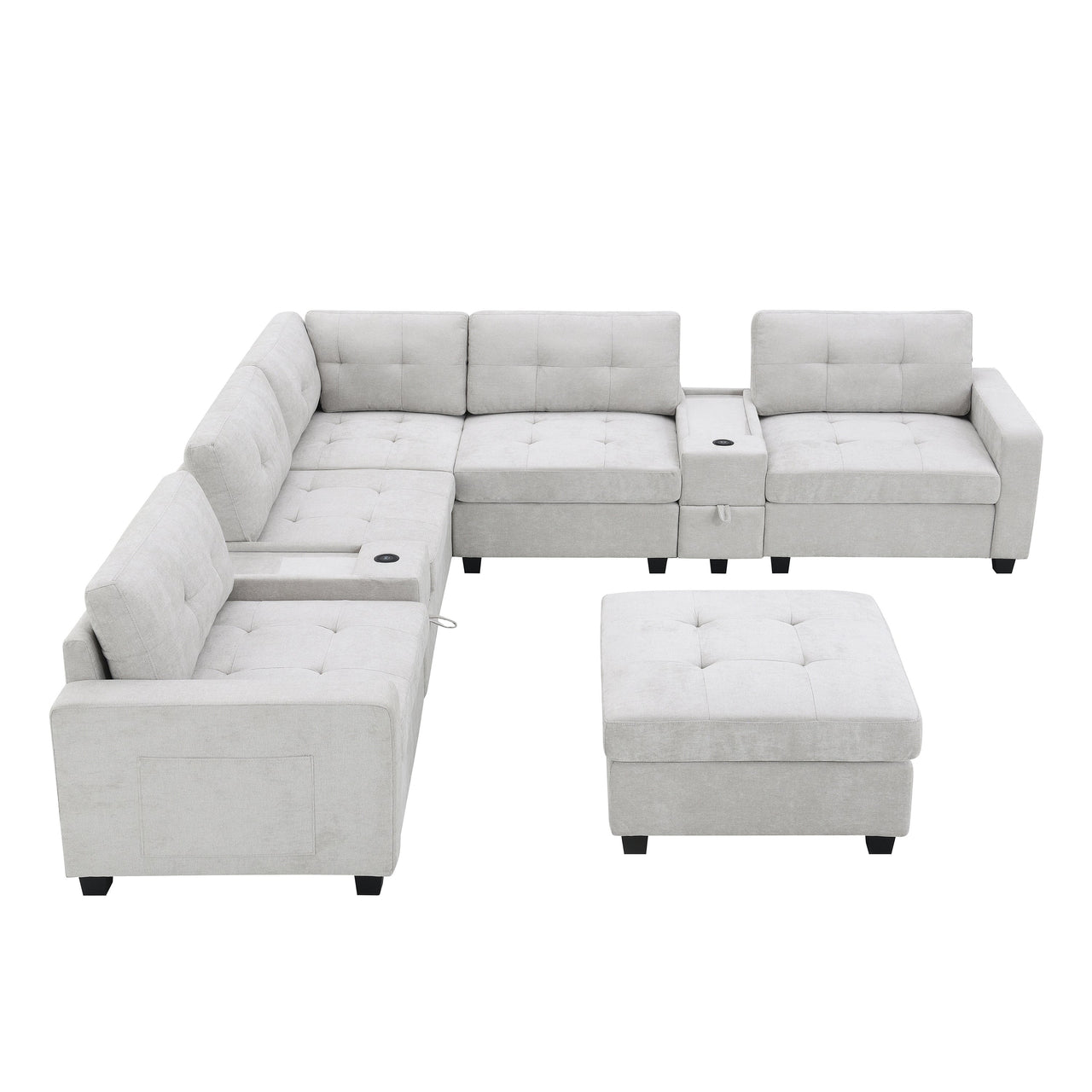 GLAVOR 104'' Sectional Sofa