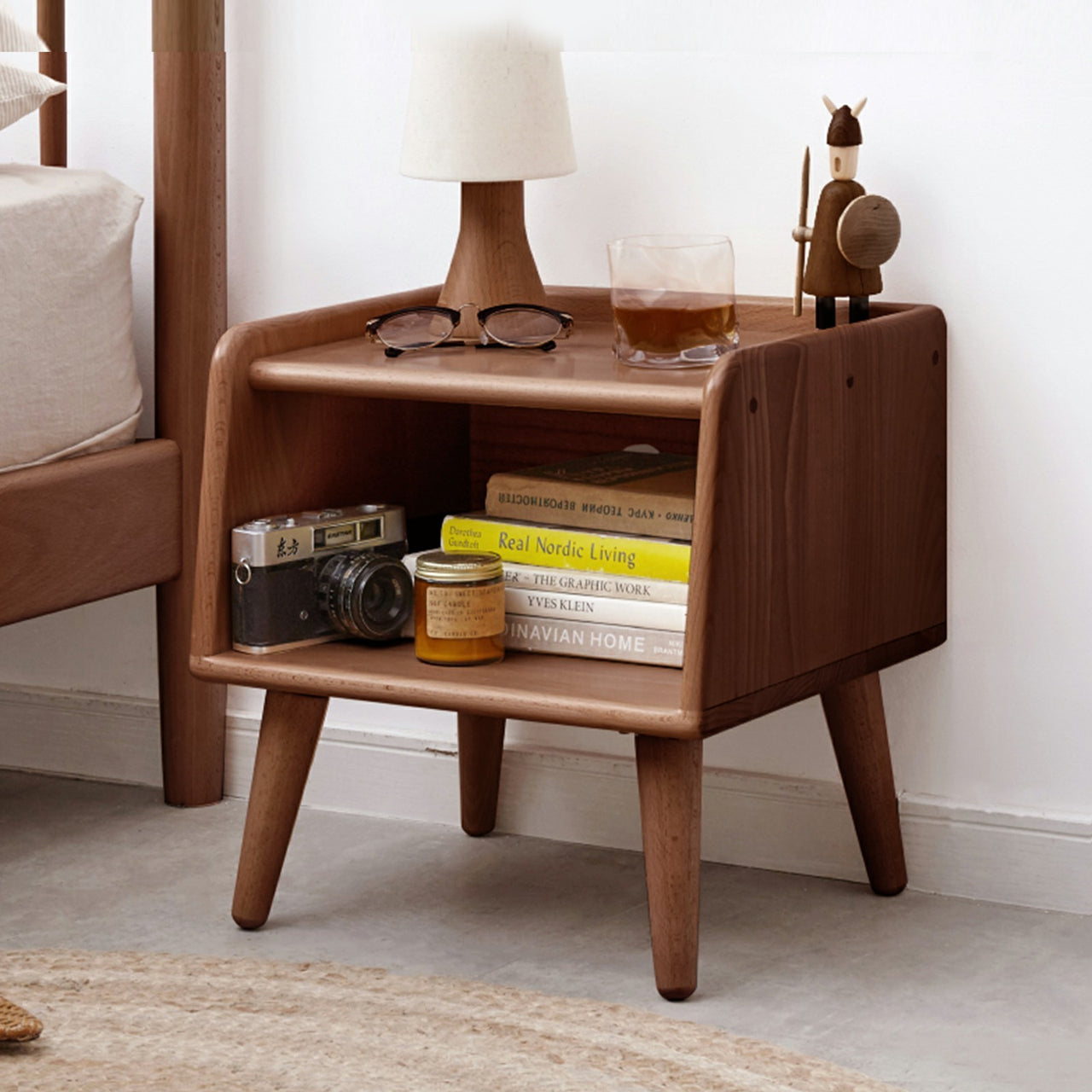 FROSTIX Wood Nightstand