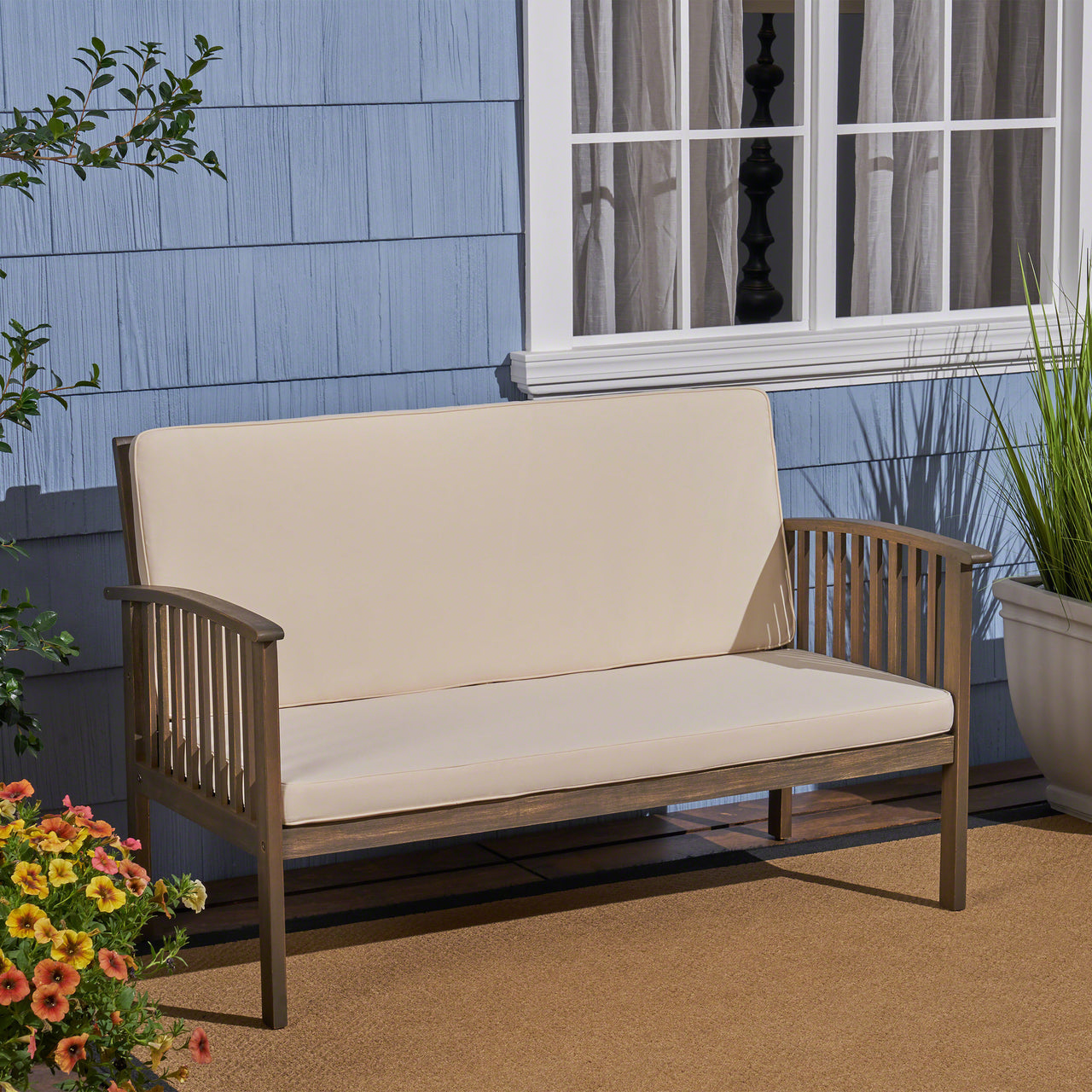 VYRENTOXA 53" Outdoor LoveSeat