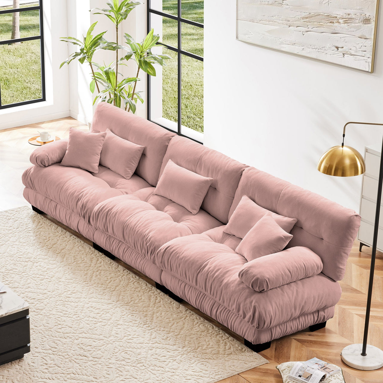KIT 134" Sofa