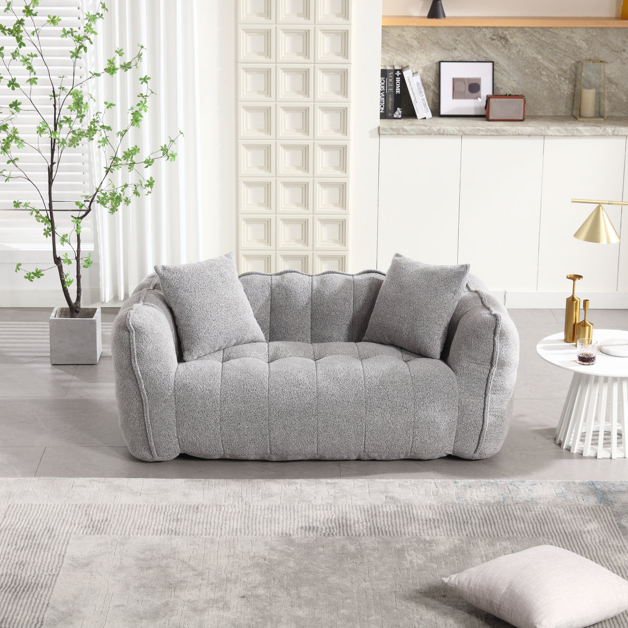 ALINA 66" Bean Bag Loveseat