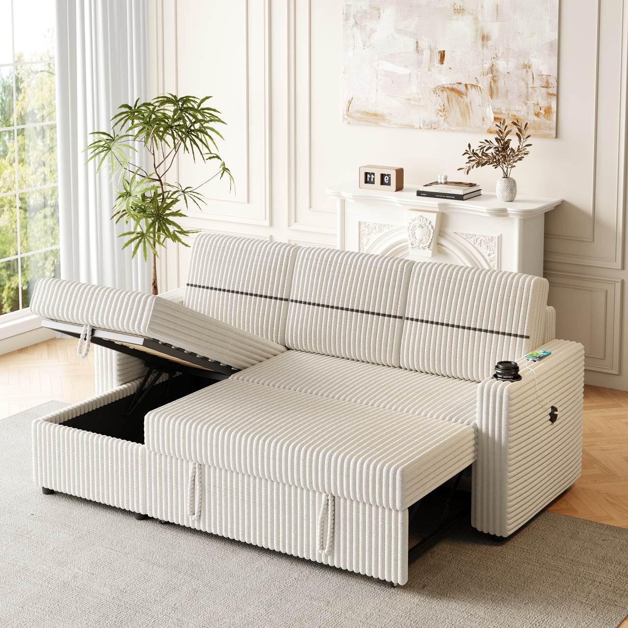 ULYSSES 85" Oversized Sofa