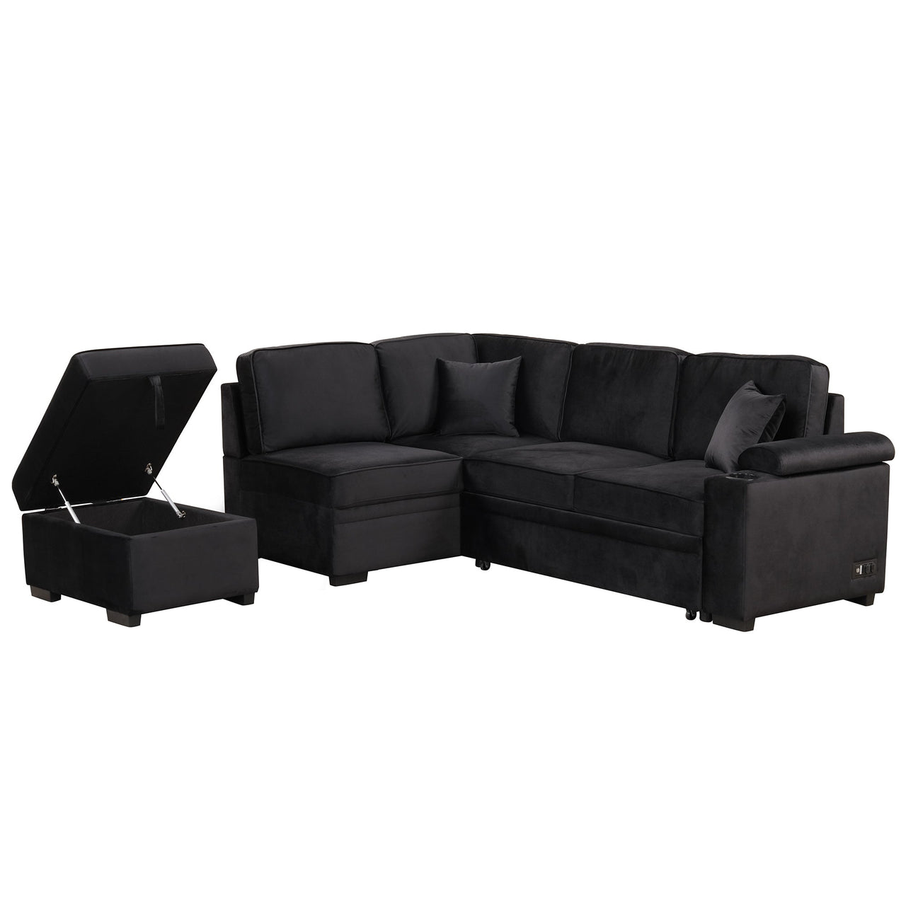 CYNTRA 85" Sectional Sofa