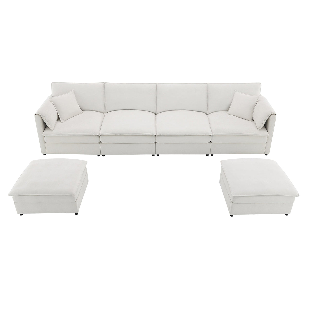 OPHYRA 134" Sectional Sofa