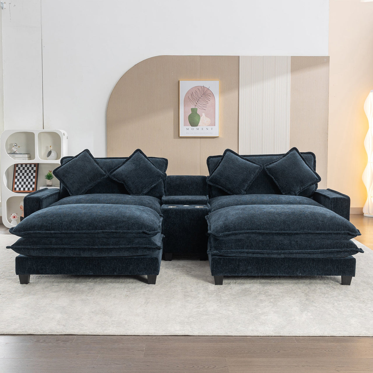 VELVORO 113" Sectional Sofa