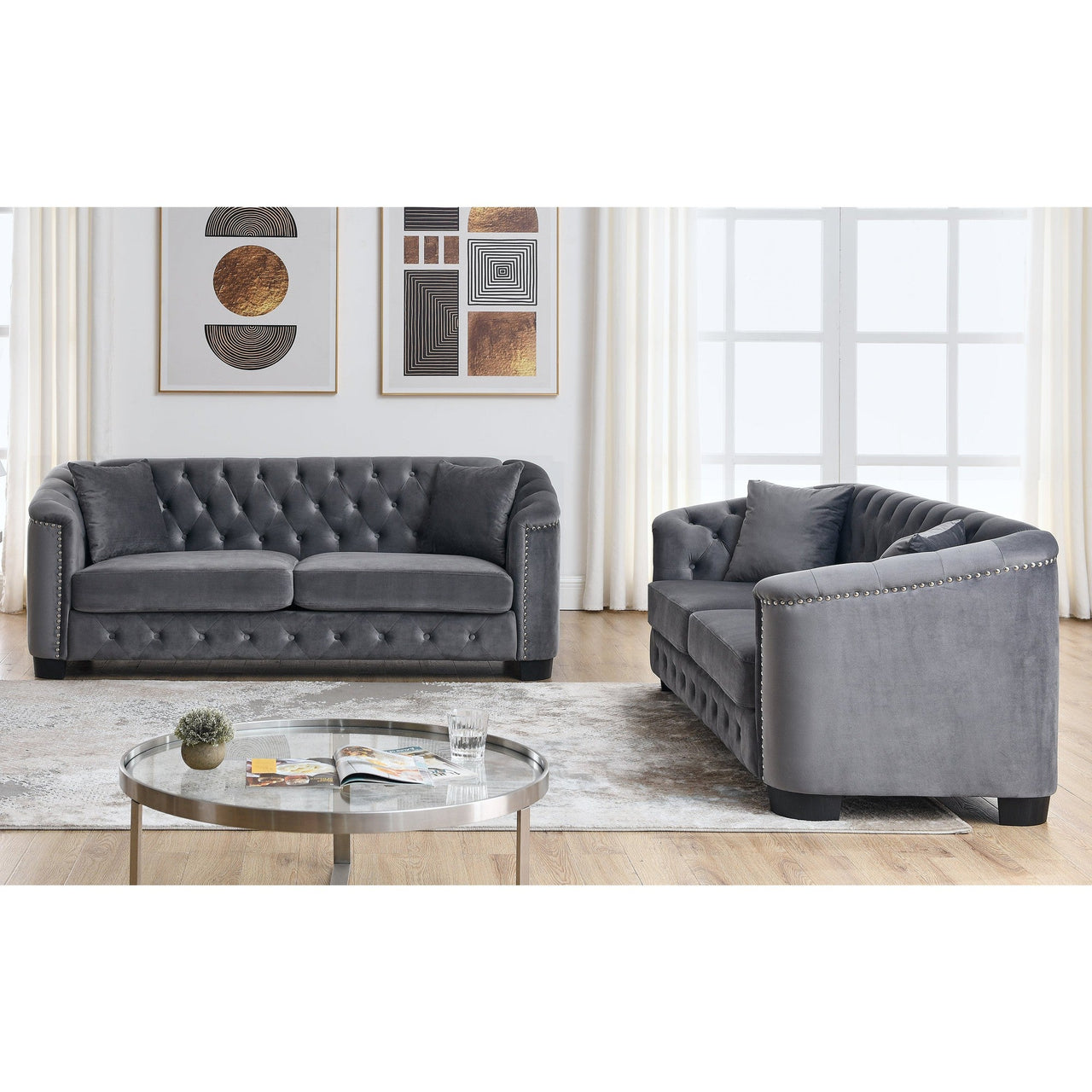 QUENTIN 3+3 Seater Combination Sofa