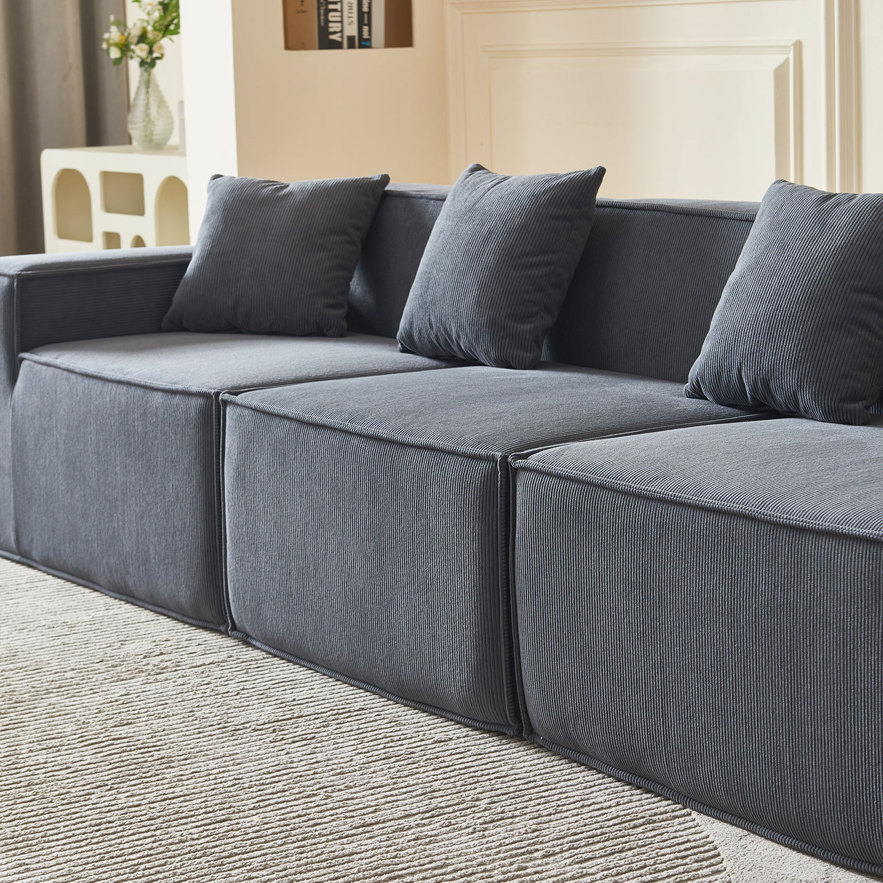 EDEN Corduroy Modular Sectional