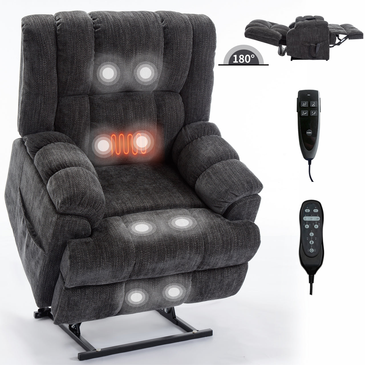 COZYLift Recliner with Heat Massage - 8500 XL