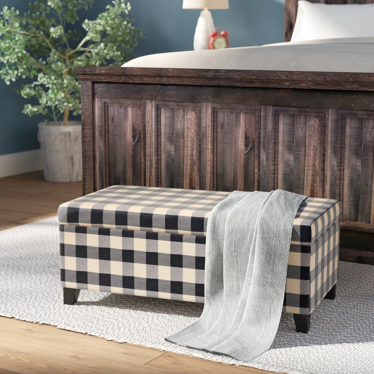 TOLVEX 38" Storage Ottoman