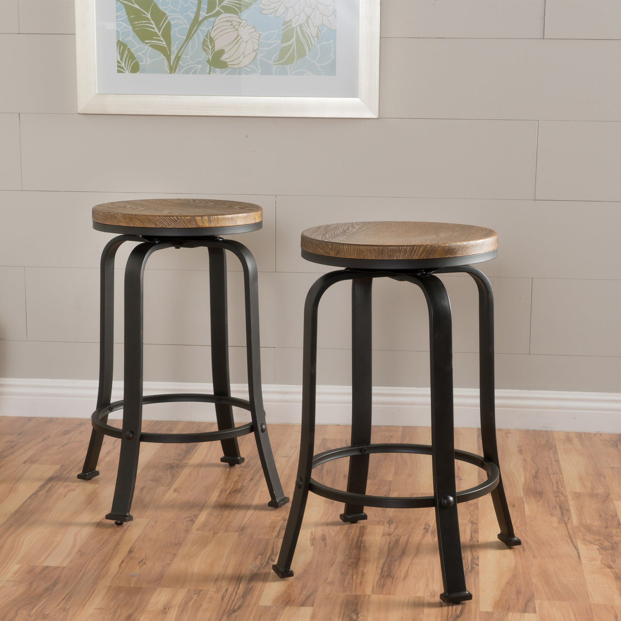VORLUX 15" Counter Stool Set of 2