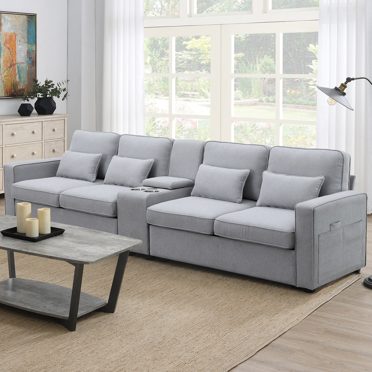 HAVLON 114" Sectional Sofa